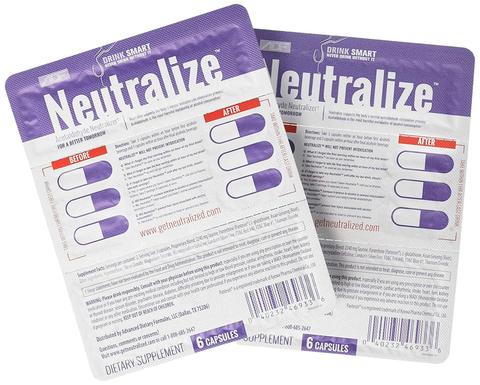Neutralize "Weekend" Pocket Packs - Contains 2 packages of Neutralize